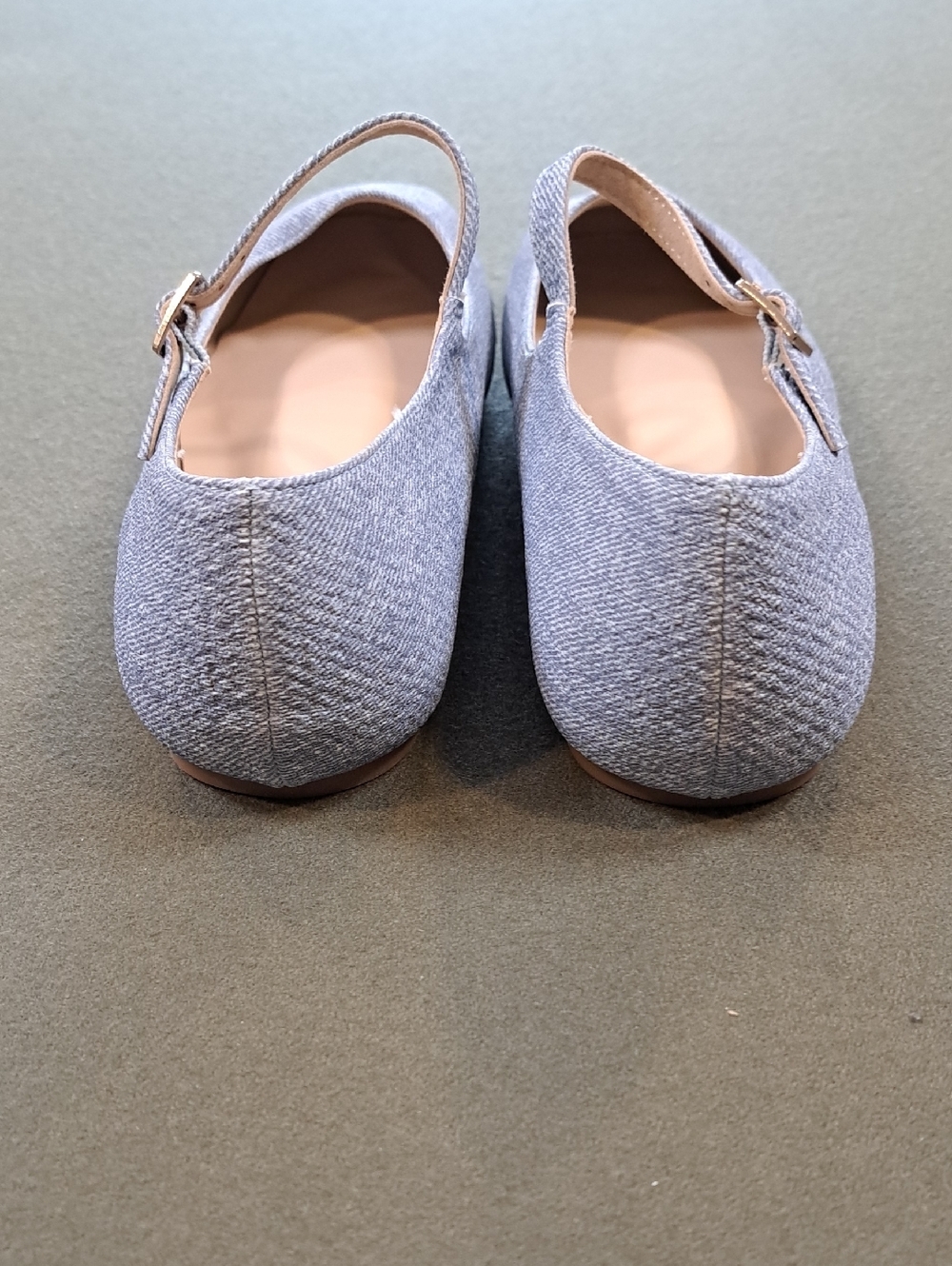 Journee Carrie Mary Jane Flat - Color: Denim - Size: 9 - Picture 5 of 10